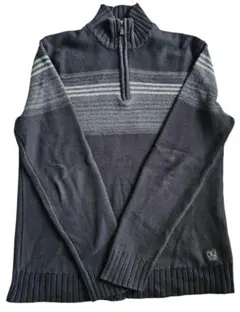 【CALVIN KLEIN】 ニット ハーフジップ　セーター