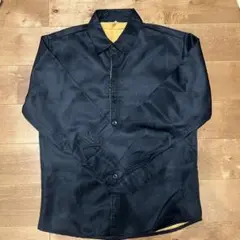 ブラックフリース　ボタンシャツ　シャツ　裏起毛