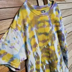 ヘインズ Hanes 半袖 Tシャツ タイダイ柄 牛タグ ヴィンテージ 古着