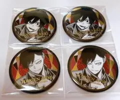 桃源暗鬼 淀川真澄 並木度馨 BIGメタリック缶バッジ