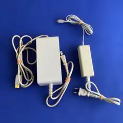 通電確認済　任天堂純正 WiiU ACアダプターセット（本体用・パッド用）