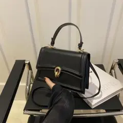 エレガントなハンドバッグ 黒 2way 卒業式 入学式 カバン フォーマル