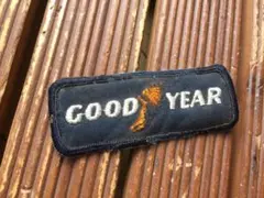 汚物【GOOD YEAR ワッペン】ビンテージ グッドイヤー