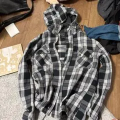 HYSTERIC GLAMOUR チェック　パーカー　フード付き