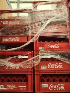 コカコーラ瓶ケース 3箱 キャリーケース