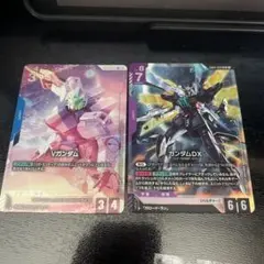 ガンダムカードゲーム　ユニコーンガンダム(覚醒) LR+ 2枚セット ガンダムカードゲーム ユニコーンガンダム（覚醒）LR 2枚セット - メルカリ