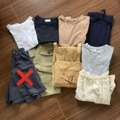 まとめ売り　女の子　パンツ　Tシャツ