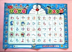 新品　ドラえもん　ひらがなポスター　あいうえお表　書き順付　学習　知育　残少　⑮のサムネイル