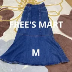 パネル切替マーメイドデニムスカート