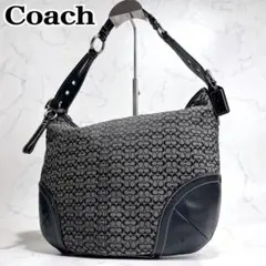 coach one shoulder signature hobo y2k