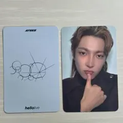 hellolive 特典 トレカ ホンジュン　ATEEZ adrenaline