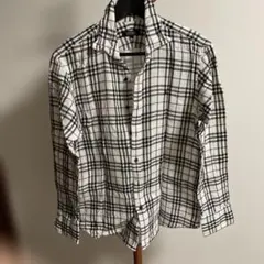 BURBERRY BLACK LABEL チェック柄シャツ サイズ2
