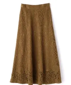 レースフレアスカート NATURAL BEAUTY BASIC