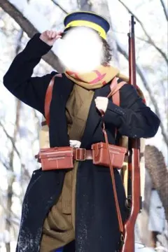 ゴールデンカムイ 宇佐美上等兵 コスプレ衣装セット 明治陸軍軍服 軍帽 