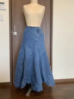マウジー　デニムスカート　moussy ロングスカート