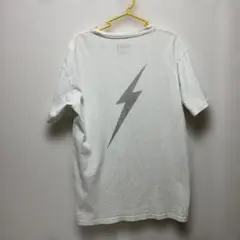 閃電標誌 T恤 白色 L尺寸