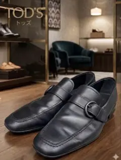 TOD'S トッズ　メンズ　革靴　ローファー　24.5のサムネイル