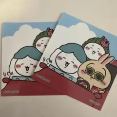 ナガノ ちいかわステッカー 2枚セット　キディランド非売品