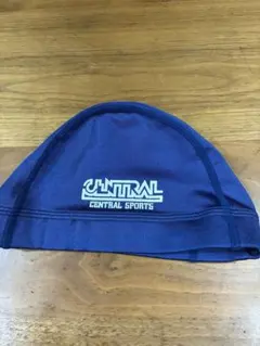 セントラルスポーツ　水泳帽　紺【M】