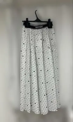 【LILY BROWN×MARY QUANT】デイジードットスカート ホワイト