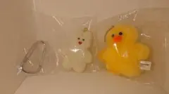 mojojojo　うさぎ　白　ひよこ