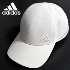 adidas アディダス キャップ 帽子 ホワイト 立体ロゴ オールホワイトのサムネイル