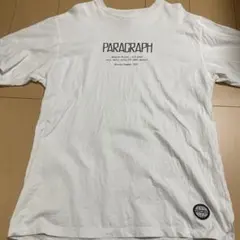 Paragraph パラグラフ 半袖Tシャツ ホワイトのサムネイル