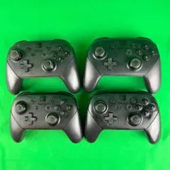 switch用　純正　プロコン　4台まとめ　【動作不良・ジャンク品】