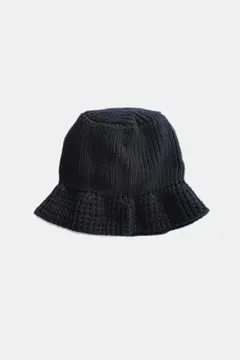 新品未使用 leuchtfeuer バケットハット ニット帽 dark blueのサムネイル