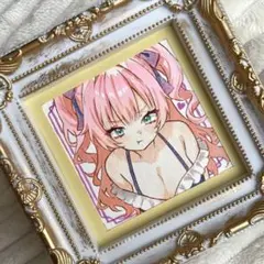 【豆色紙】 手描き アナログ オリジナル イラスト