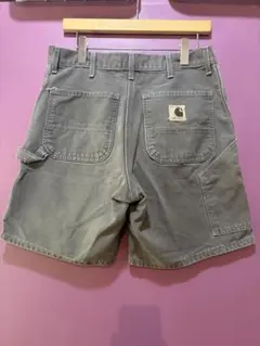 Carhartt ダックショーツ ペインター W34 フェードブラウン - メルカリ