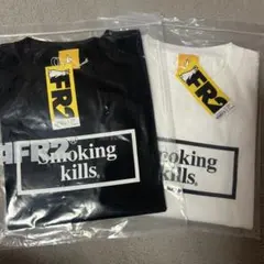 FR2 Smoking kills Tシャツセット - メルカリ FR2 Smoking kills Box Logo Tシャツ 白黒XL 2枚
