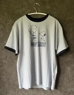 リンガーTシャツ　PEANUTS 半袖T スヌーピー　ヴィンテージ　Tシャツのサムネイル