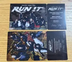StrayKids RUN IT FC シルバー 特典 国立 名古屋　スキズ