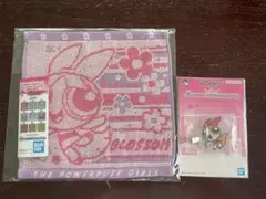 一番くじ　パワーパフガールズ　ブロッサム　F賞アクリルコレクション　G賞タオル