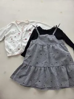 スラップスリップ　 ワンピースとカーディガンセット