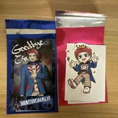 ストグラ　マクドナルド　ステッカー&カード　各1