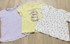 プティマイン H&M Tシャツ３枚セット 110〜120のサムネイル