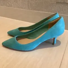 adam et rope ミドルヒールパンプス　ミント　22.5サイズ