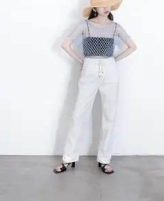 LUIK 購入　chloe クロエ　パンツ　デニムのサムネイル