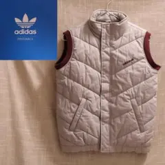 アディダス オリジナルス セミヴィンテージ 中わたベスト Mサイズ 使用感少