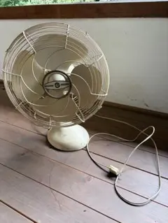アンティークフランス卓上扇風機 CALOR アイボリーシャビーシック