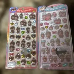 モンチッチ　うるちゅるPOPシールセット