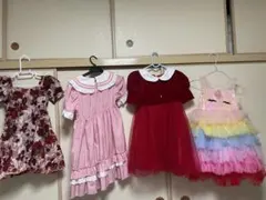 プリンセスドレス4点セット110-120cm