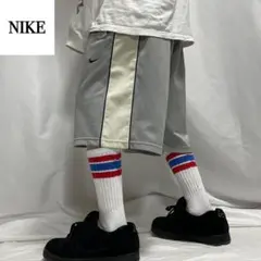 a*a様 00s NIKE XL ジャージ バギーパンツ ショーツ 刺繍 極太