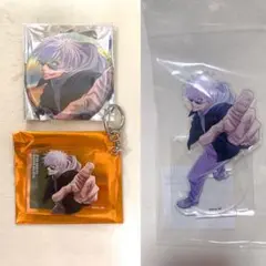 ☆ 呪術廻戦　呪術廻戦展　海辺　缶バッジ　アクキー　アクリルスタンド　五条悟