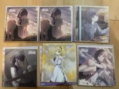 プロセカ　ミニ色紙　朝比奈まふゆ　まとめ売り①　希少品多数セット プロセカ ミニ色紙コレクション 第53弾A 第55弾A 3枚セット 朝比奈ま