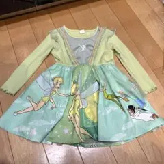 littc ティンカーベル　ワンピース　ディズニー　リトシー　長袖　しまむら