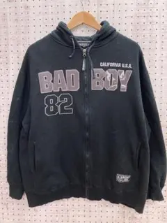 BAD BOY オールド 90s 00s ストリート古着 英字ワッペン パーカーのサムネイル