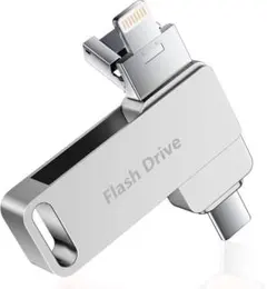 128GB iPhone用 usbメモリ タイプc 3in 1 MD1